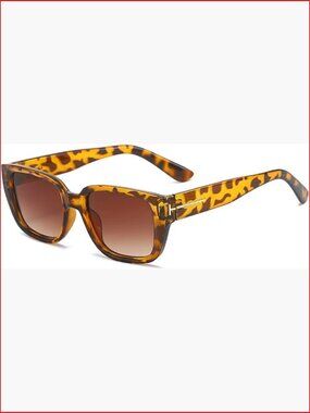 Retro Square Unisex Sunglasses UV400 Protected Medium Size